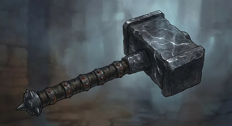 Cold Iron Weapon