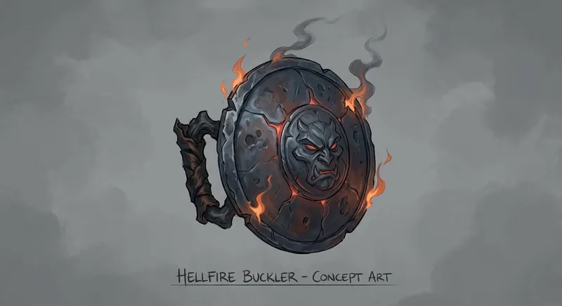 Infernal Iron Shield
